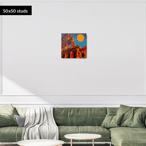 50*50studs, 40*40cm, 15,75*15,75inch