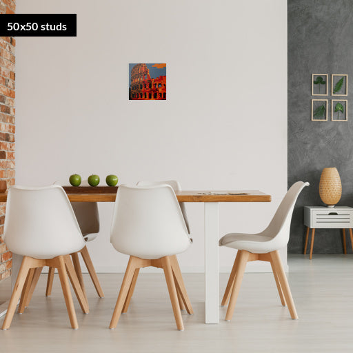50*50studs, 40*40cm, 15,75*15,75inch