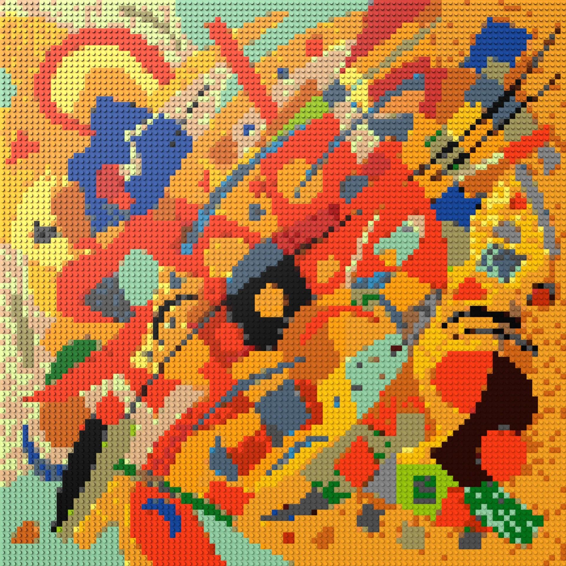 100*100studs, 80*80cm, 31,5*31,5inch