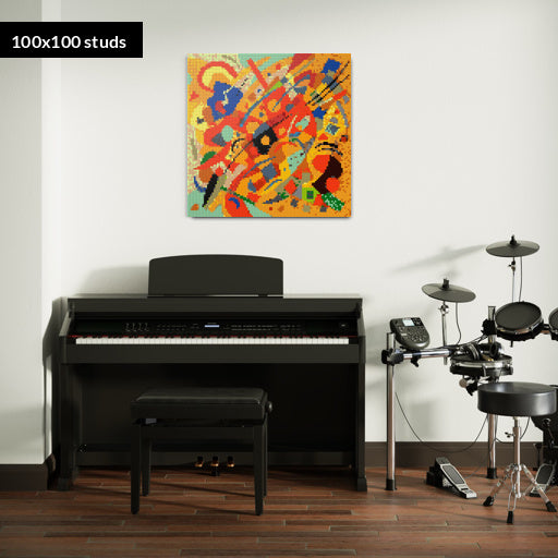 100*100studs, 80*80cm, 31,5*31,5inch