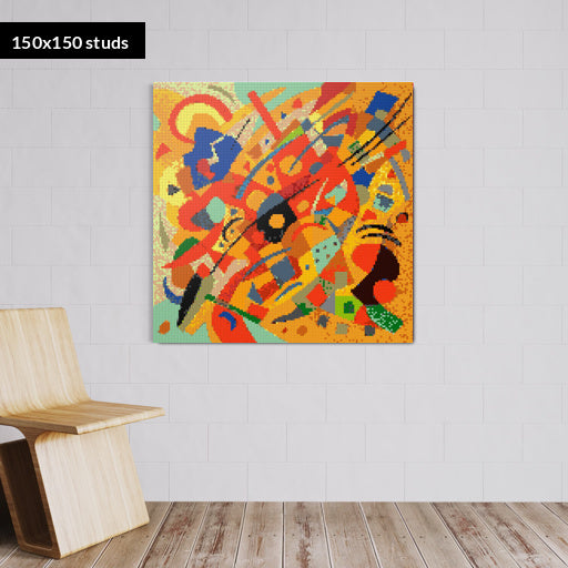 150*150studs, 120*120cm, 47,25*47,25inch