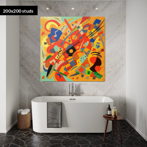 200*200studs, 160*160cm, 63*63inch