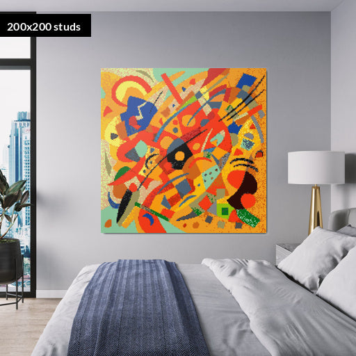 200*200studs, 160*160cm, 63*63inch