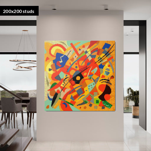 200*200studs, 160*160cm, 63*63inch