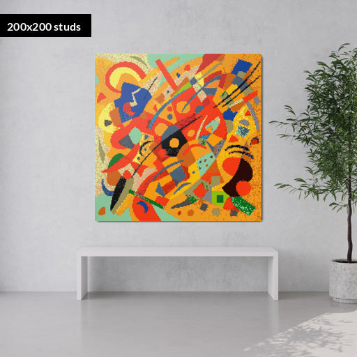200*200studs, 160*160cm, 63*63inch