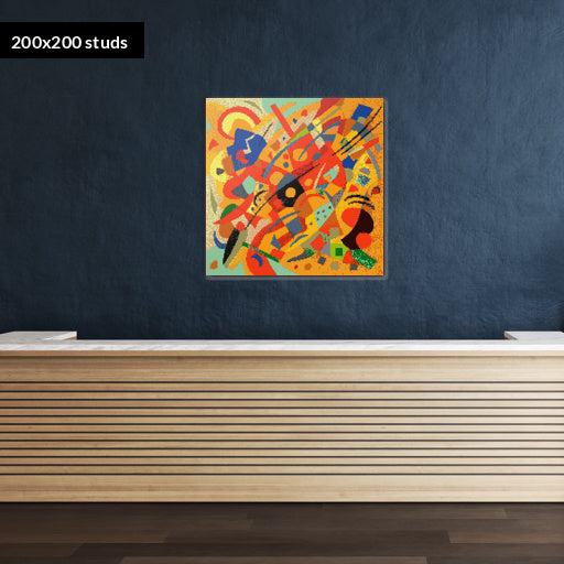 200*200studs, 160*160cm, 63*63inch
