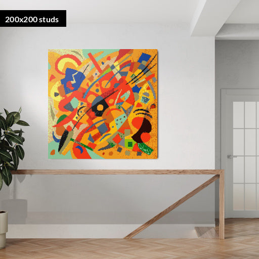 200*200studs, 160*160cm, 63*63inch