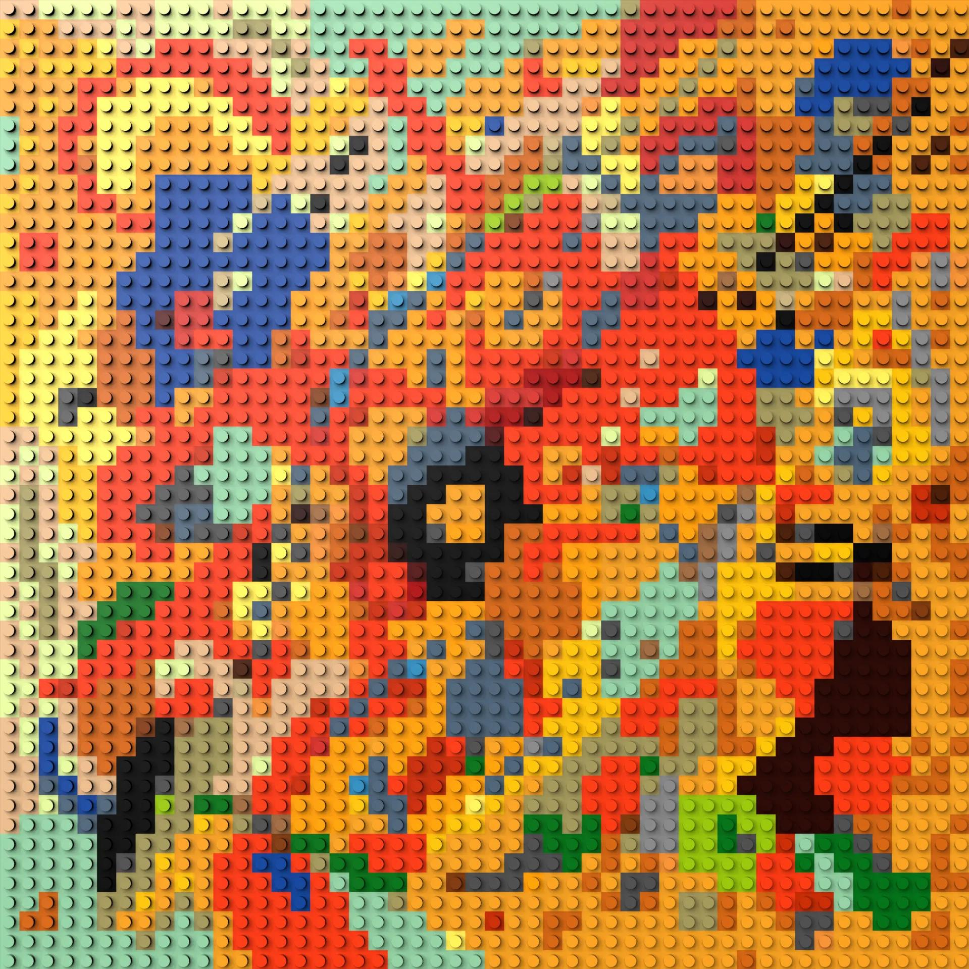 50*50studs, 40*40cm, 15,75*15,75inch