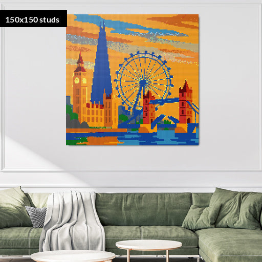 150*150studs, 120*120cm, 47,25*47,25inch