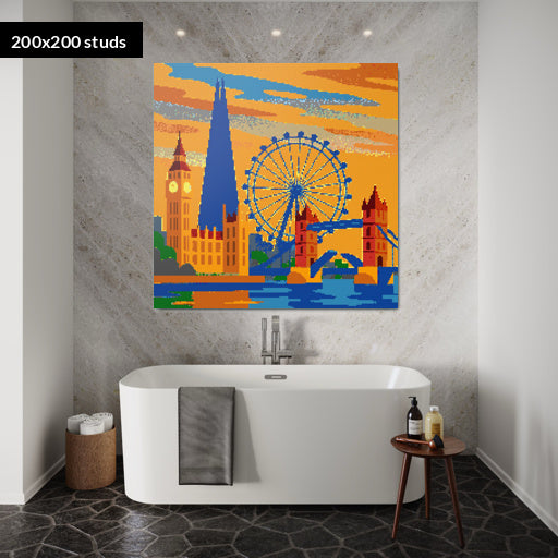 200*200studs, 160*160cm, 63*63inch