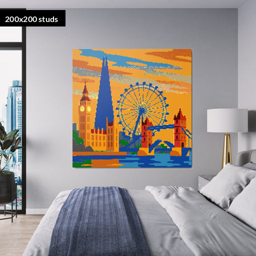 200*200studs, 160*160cm, 63*63inch