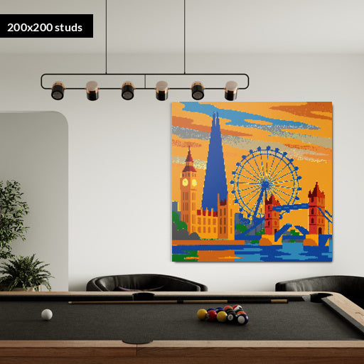 200*200studs, 160*160cm, 63*63inch
