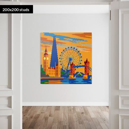 200*200studs, 160*160cm, 63*63inch