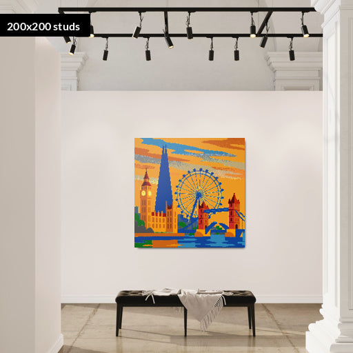 200*200studs, 160*160cm, 63*63inch