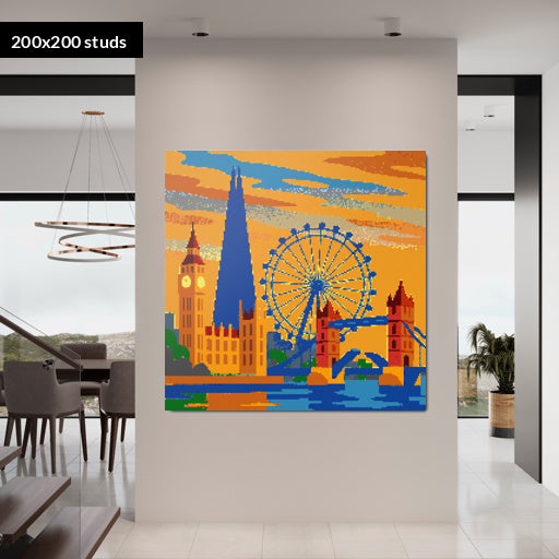 200*200studs, 160*160cm, 63*63inch