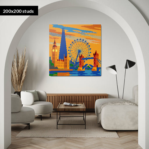 200*200studs, 160*160cm, 63*63inch