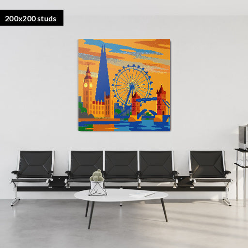 200*200studs, 160*160cm, 63*63inch