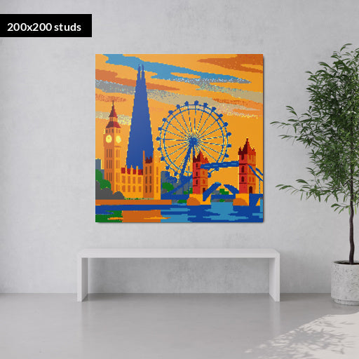200*200studs, 160*160cm, 63*63inch