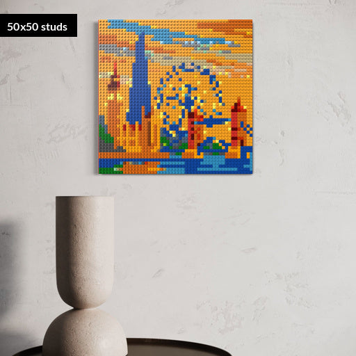 50*50studs, 40*40cm, 15,75*15,75inch