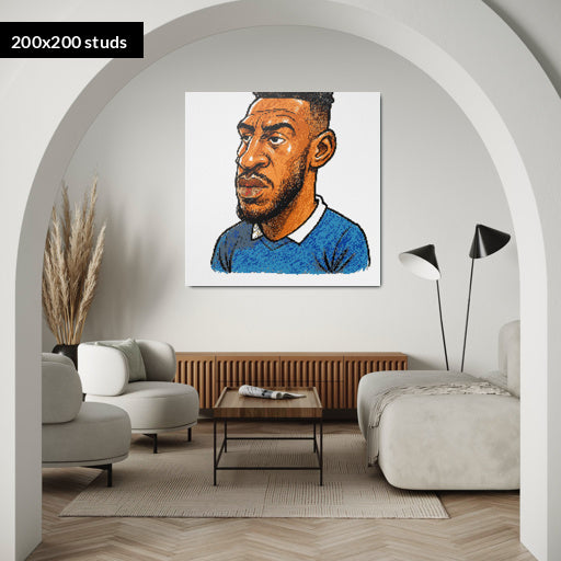 200*200studs, 160*160cm, 63*63inch