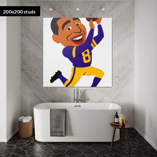 200*200studs, 160*160cm, 63*63inch