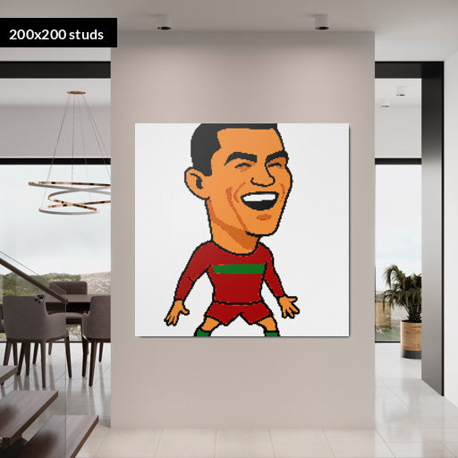 200*200studs, 160*160cm, 63*63inch