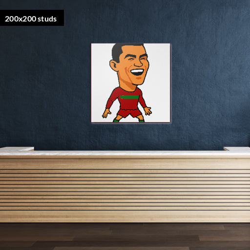 200*200studs, 160*160cm, 63*63inch