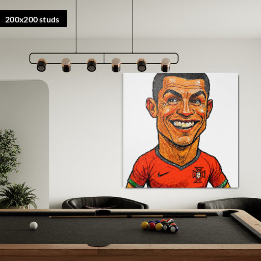 200*200studs, 160*160cm, 63*63inch