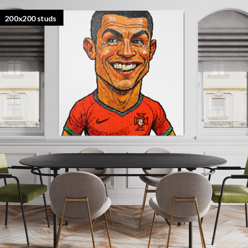 200*200studs, 160*160cm, 63*63inch