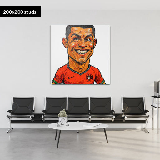 200*200studs, 160*160cm, 63*63inch