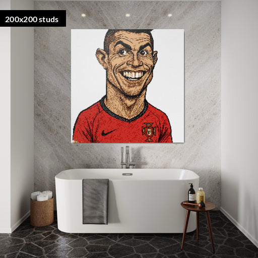 200*200studs, 160*160cm, 63*63inch