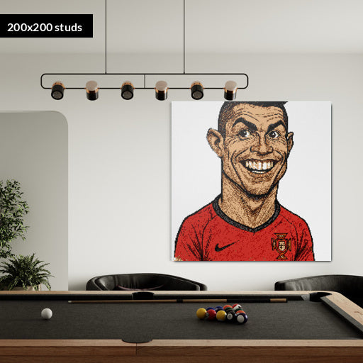 200*200studs, 160*160cm, 63*63inch