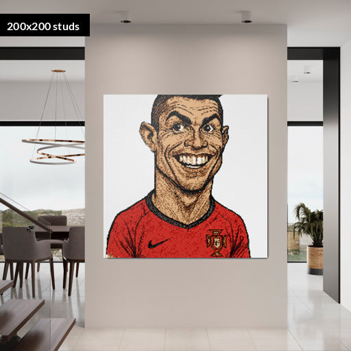 200*200studs, 160*160cm, 63*63inch