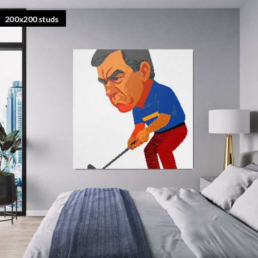 200*200studs, 160*160cm, 63*63inch