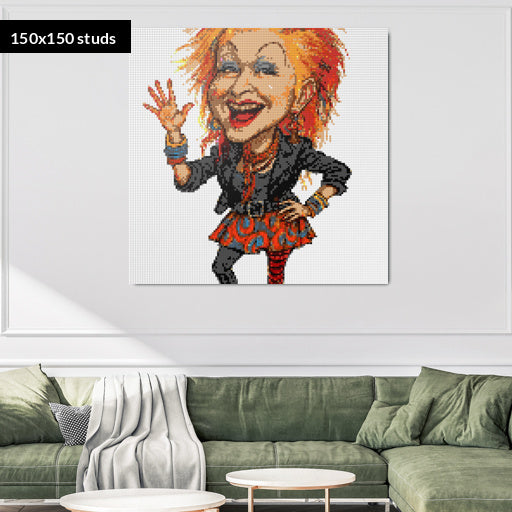 150*150studs, 120*120cm, 47,25*47,25inch