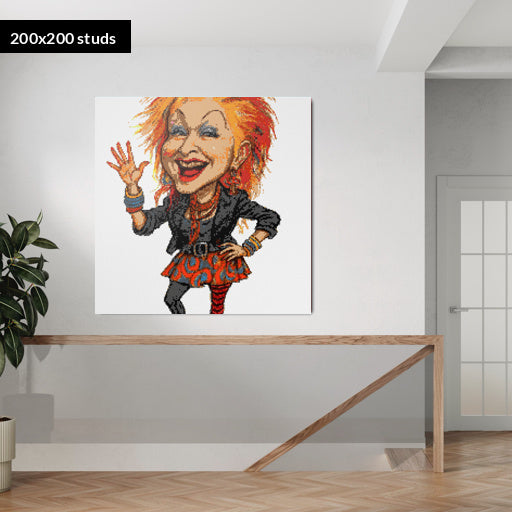 200*200studs, 160*160cm, 63*63inch