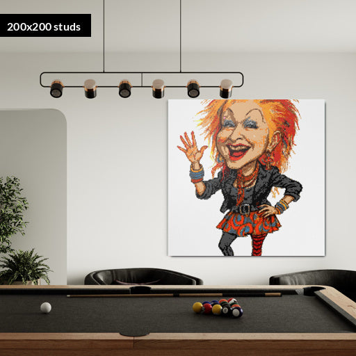 200*200studs, 160*160cm, 63*63inch