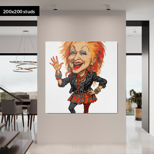 200*200studs, 160*160cm, 63*63inch