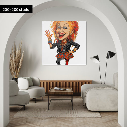 200*200studs, 160*160cm, 63*63inch