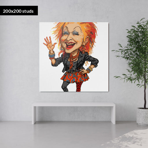 200*200studs, 160*160cm, 63*63inch