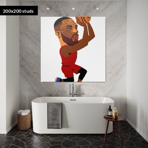 200*200studs, 160*160cm, 63*63inch