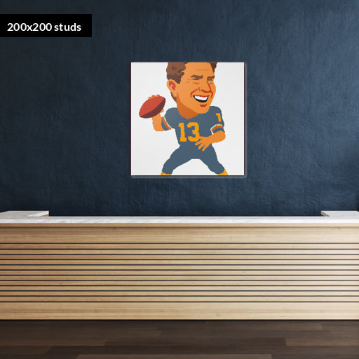 200*200studs, 160*160cm, 63*63inch