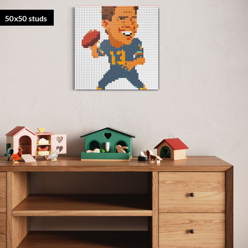 50*50studs, 40*40cm, 15,75*15,75inch