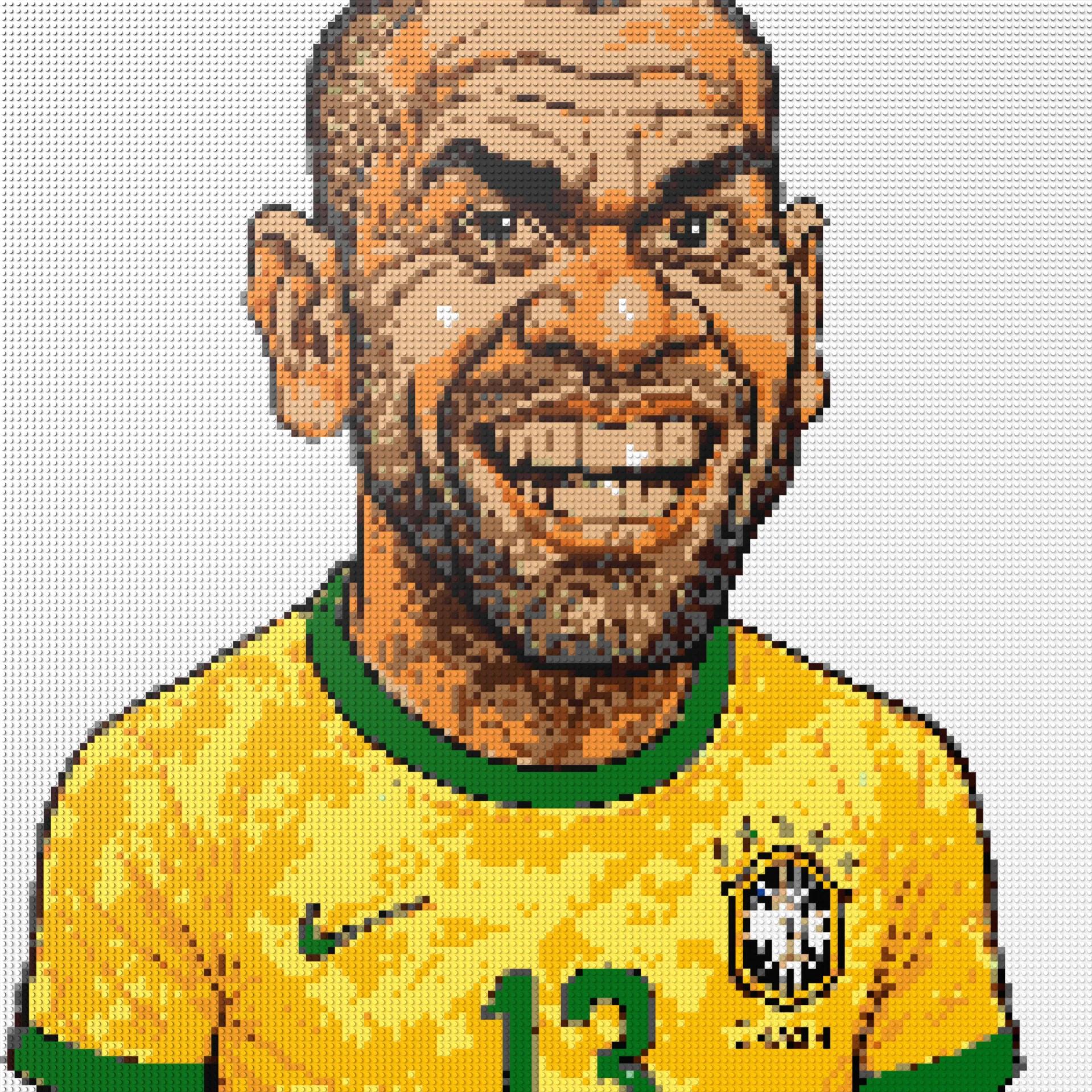 150*150studs, 120*120cm, 47,25*47,25inch