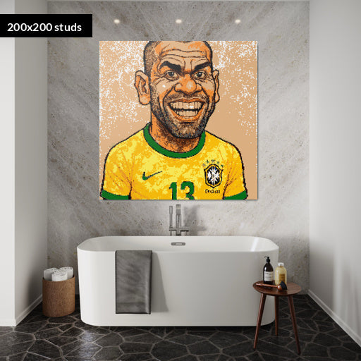 200*200studs, 160*160cm, 63*63inch