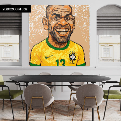 200*200studs, 160*160cm, 63*63inch