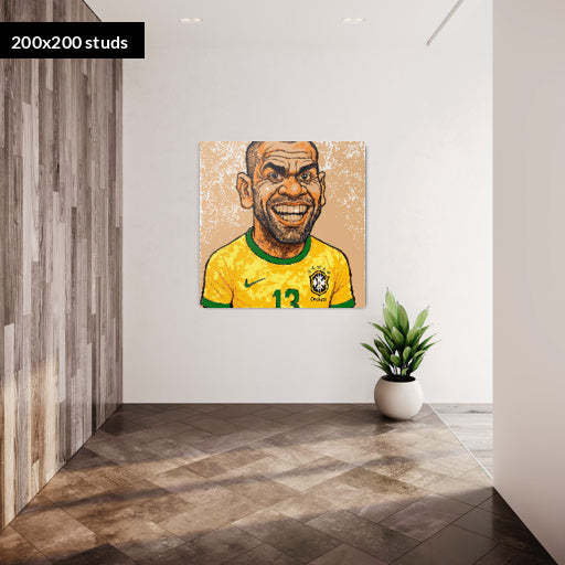 200*200studs, 160*160cm, 63*63inch