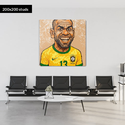 200*200studs, 160*160cm, 63*63inch