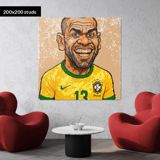 200*200studs, 160*160cm, 63*63inch