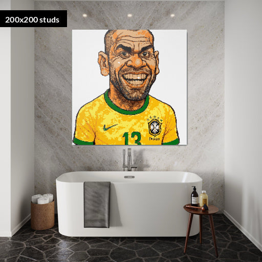 200*200studs, 160*160cm, 63*63inch